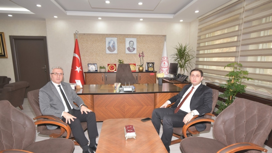 Sason Kaymakamı Başar’dan Milli Eğitim Müdürüne Ziyaret