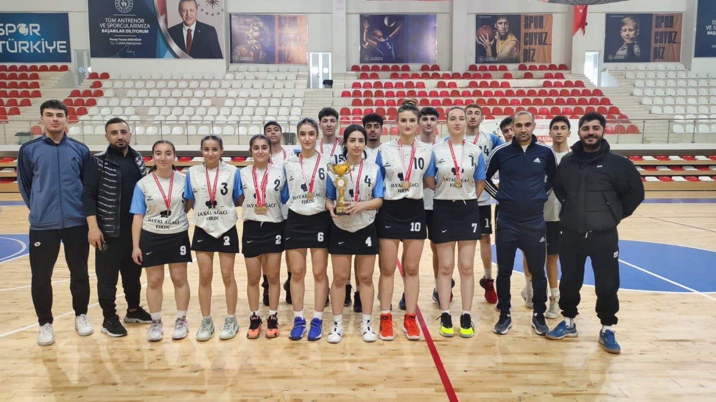 Korfbol İl Şampiyonasında Zirve Spor Lisesi’nin