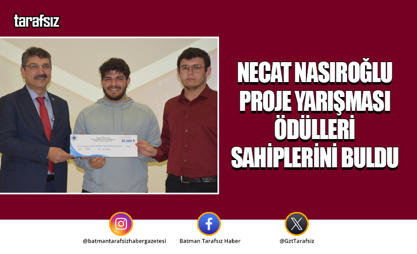 Necat Nasıroğlu Proje Yarışması Ödülleri Sahiplerini Buldu