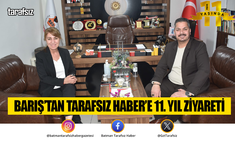 Barış’tan Tarafsız Haber’e 11. Yıl Ziyareti