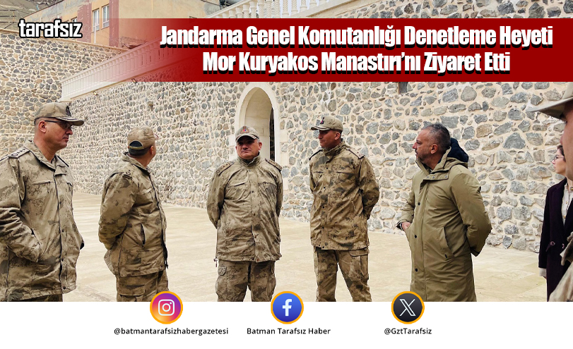 Denetleme Heyeti Mor Kuryakos Manastırı’nı Ziyaret Etti