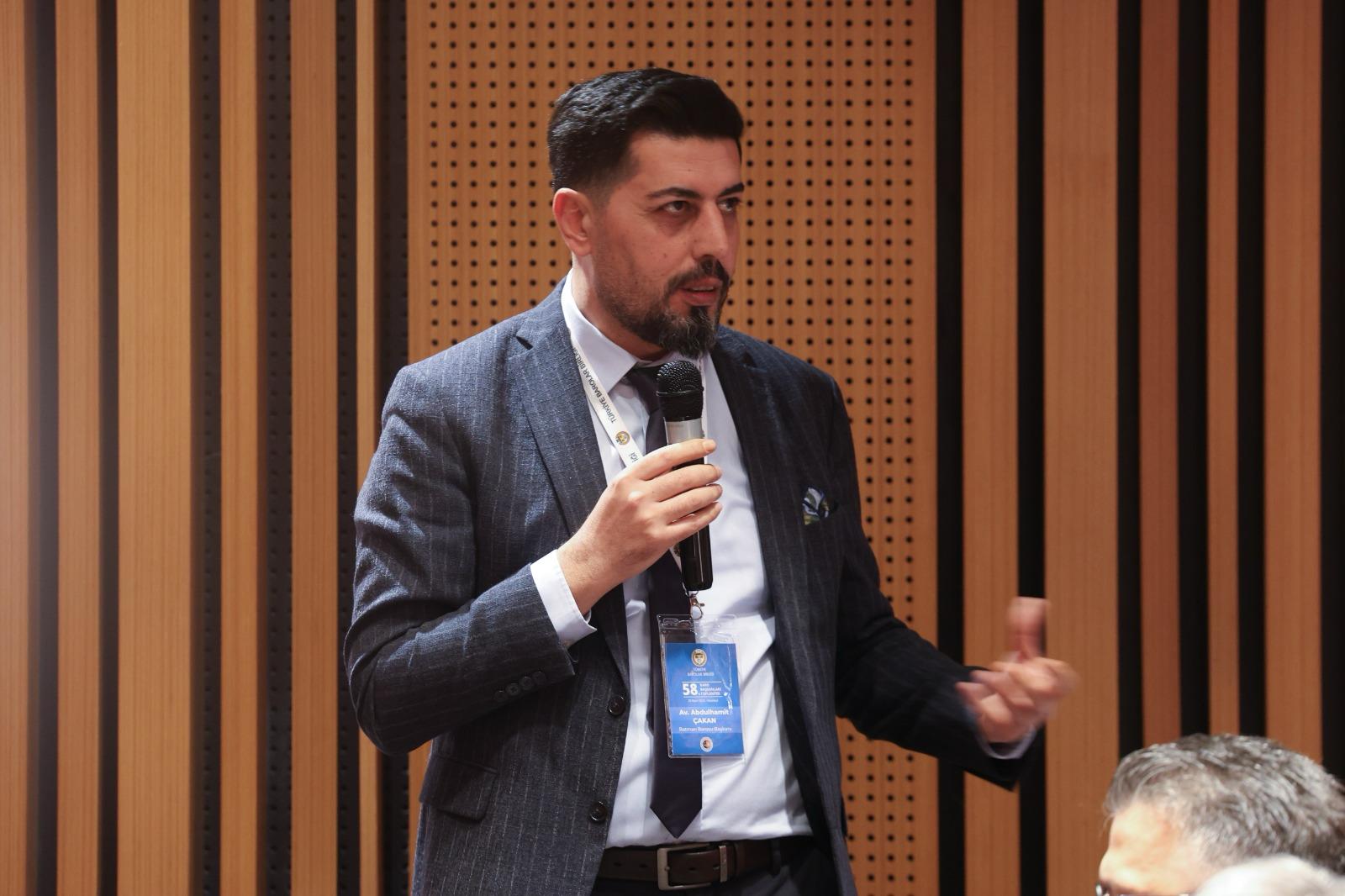 Batman Barosu, İstanbul Barosu’na Destek Verdi