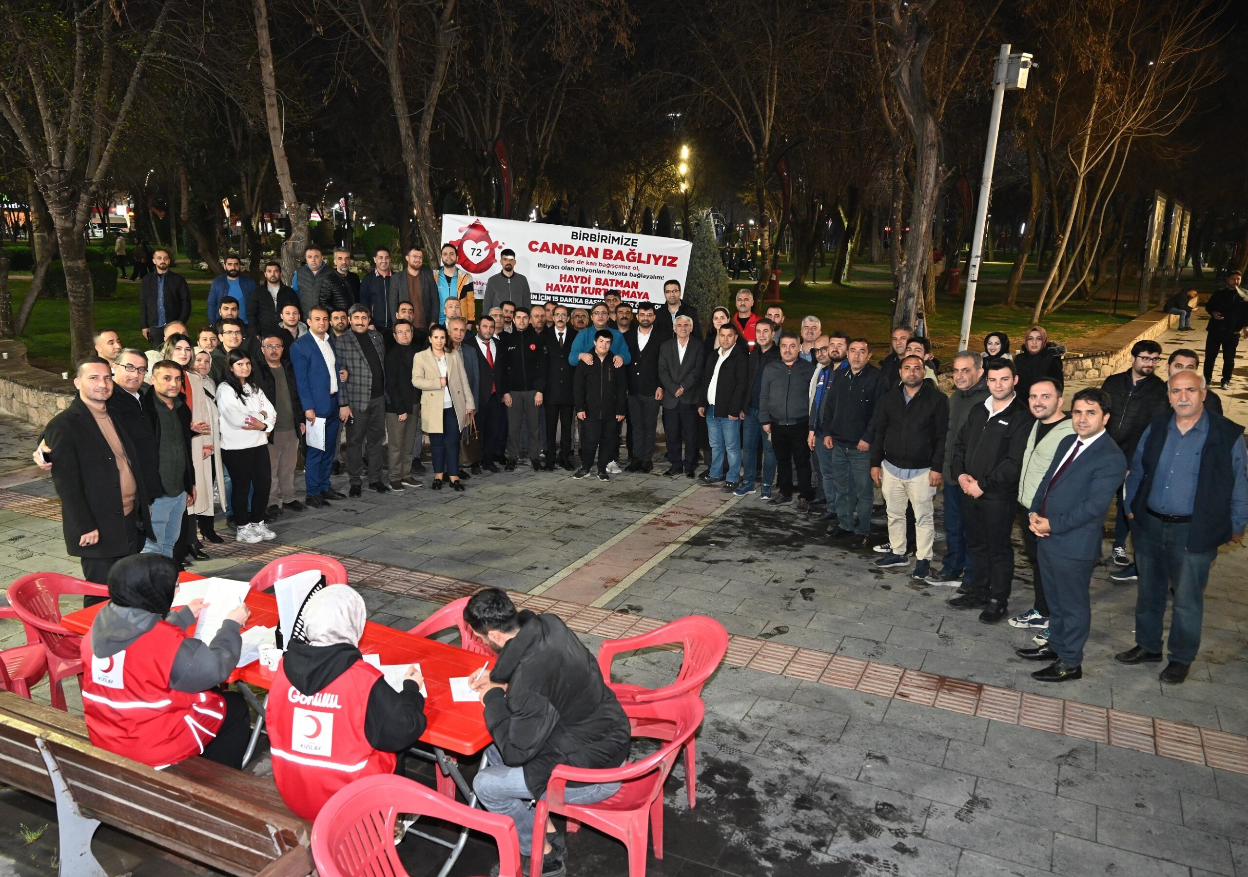 Batmanlılardan Kan Bağışına Büyük Destek