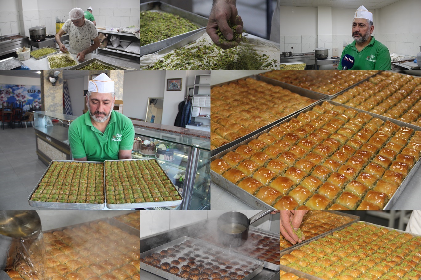 Bayram Öncesi Tatlıcılarda Yoğunluk Artıyor