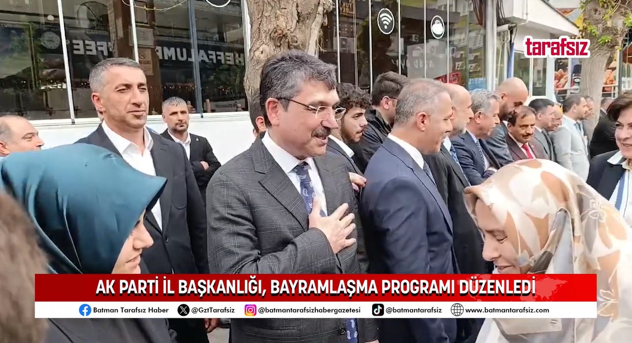 AK Parti İl Başkanlığı, Bayramlaşma Programı Düzenledi