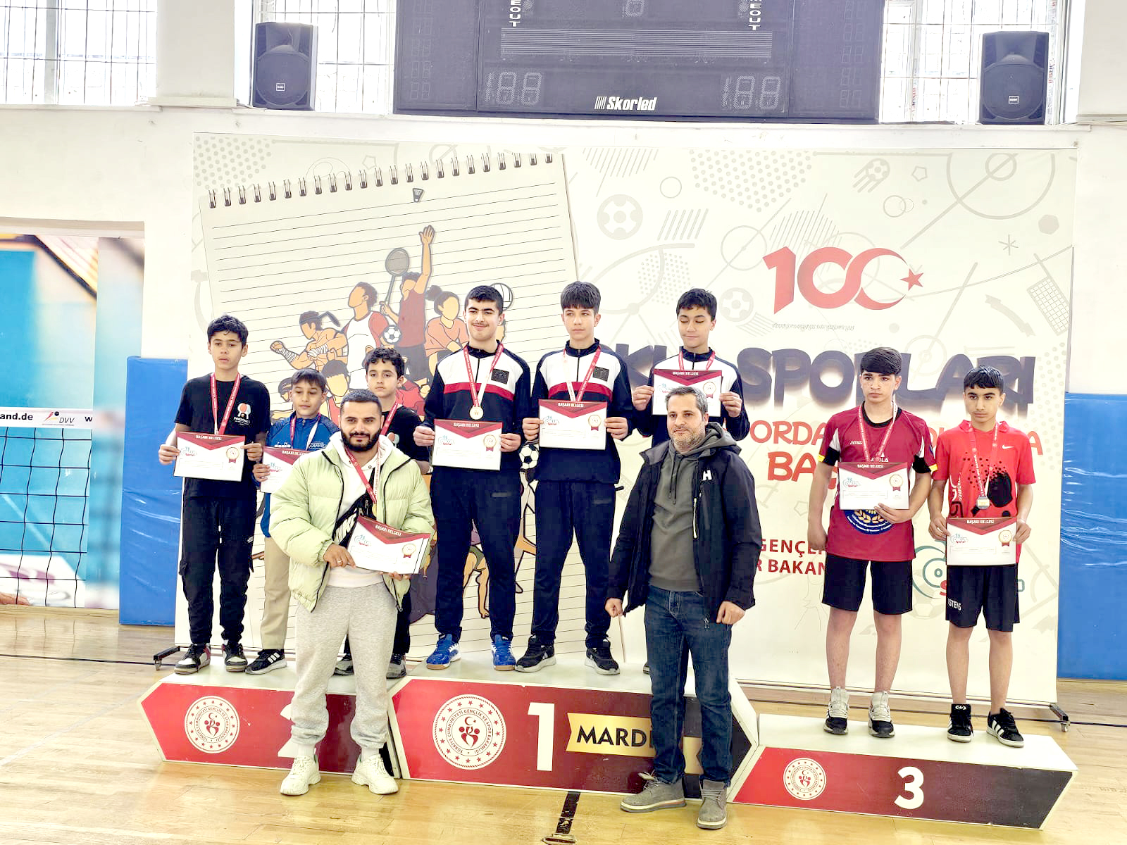 Fatih Ortaokulu Masa Tenisinde Türkiye Finalinde