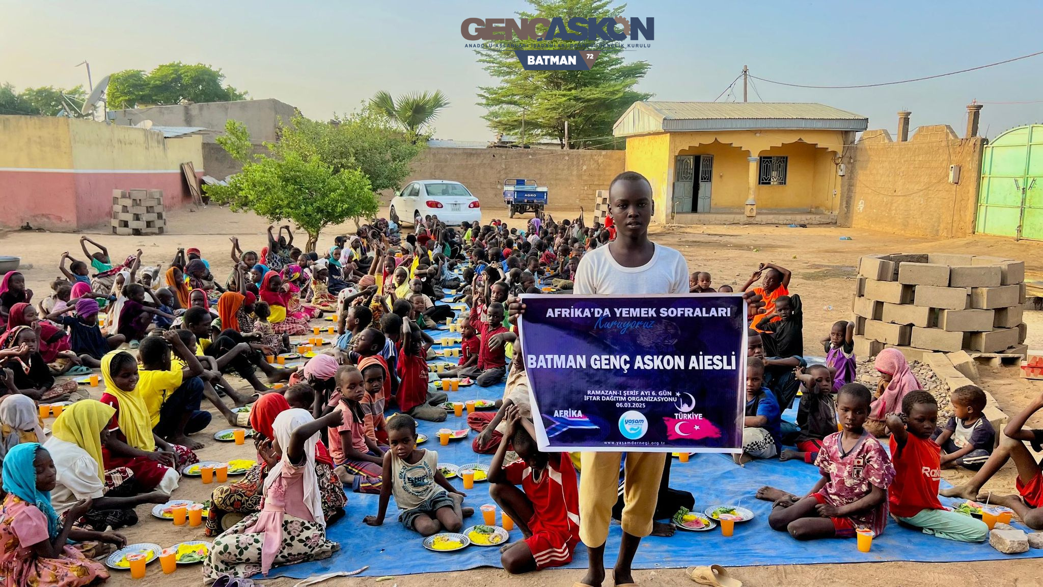 Genç ASKON Batman’dan Afrikalı Müslümanlara İftar