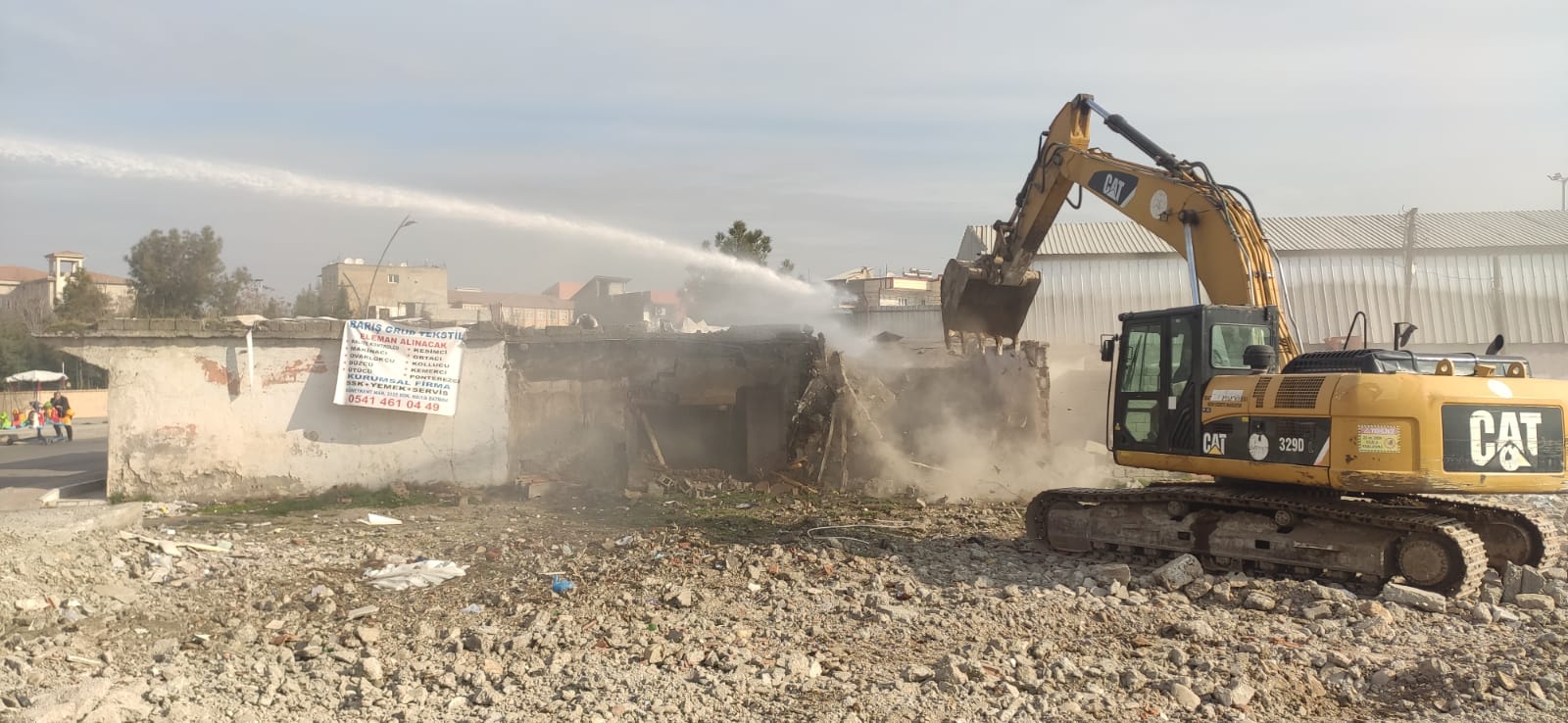 İluh 1. Etapta Son Yıkım Tamamlandı, Alana Park Yapılacak