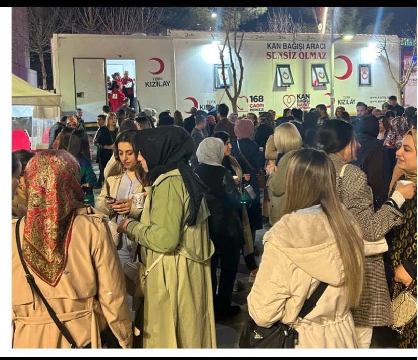 Batman’da Kan Bağışı Kampanyasına Yoğun İlgi