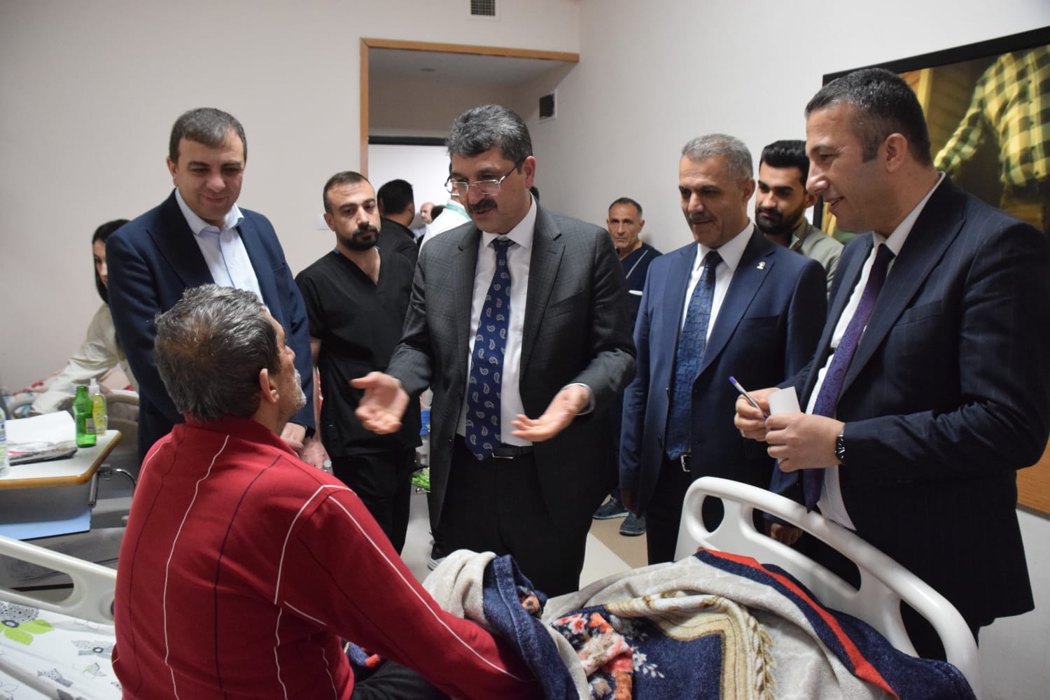 Milletvekili Nasıroğlu’ndan Hastane Ziyareti