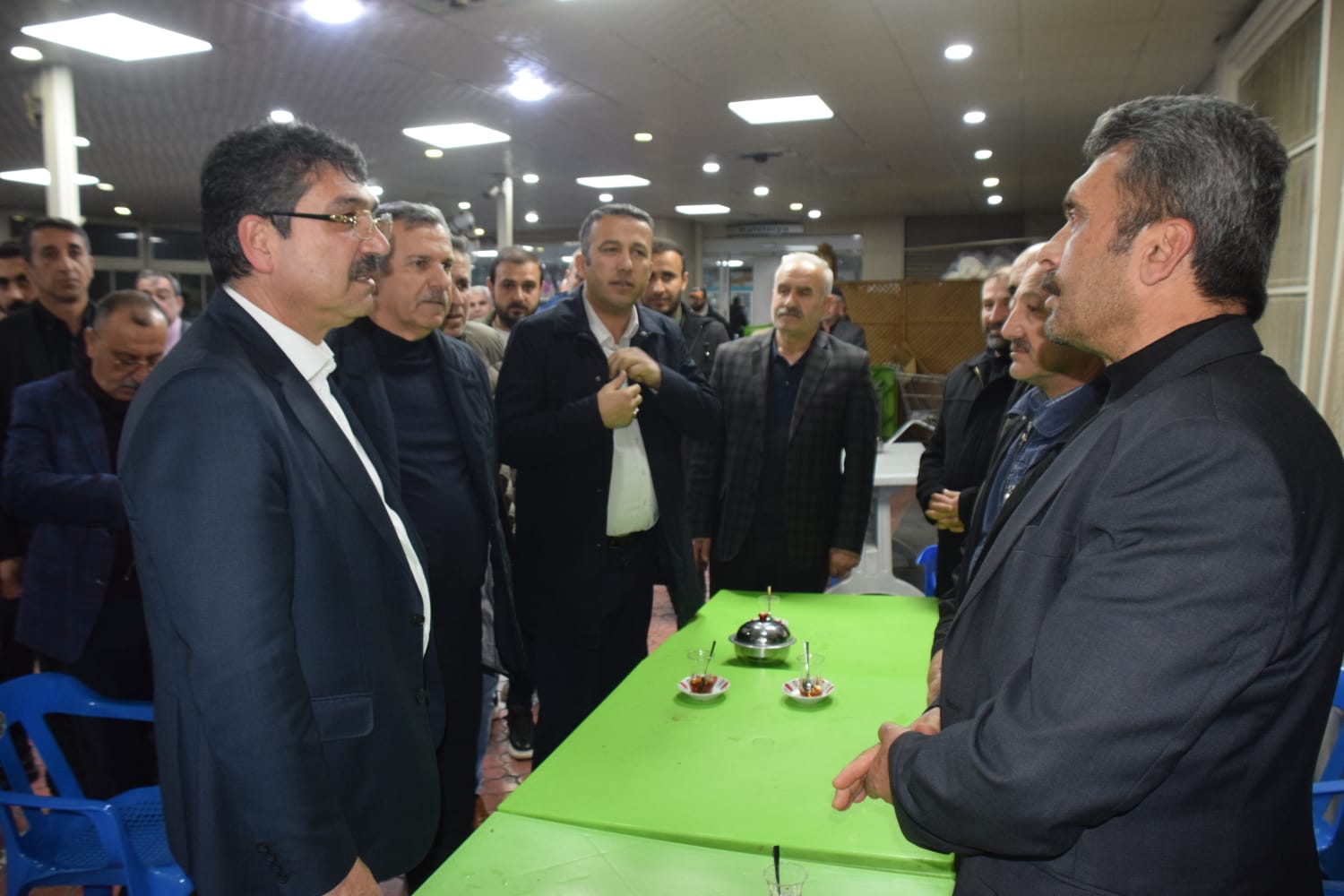 Nasıroğlu, Yaralıları ve Yakınlarını Ziyaret Etti