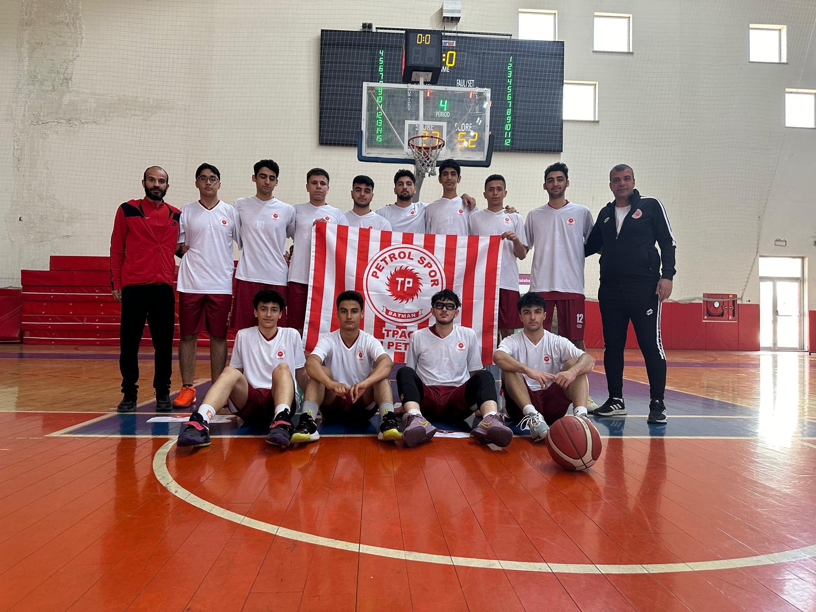 Petrolspor Basketbol Takımı, Bölgesel Lig Şampiyonu Oldu