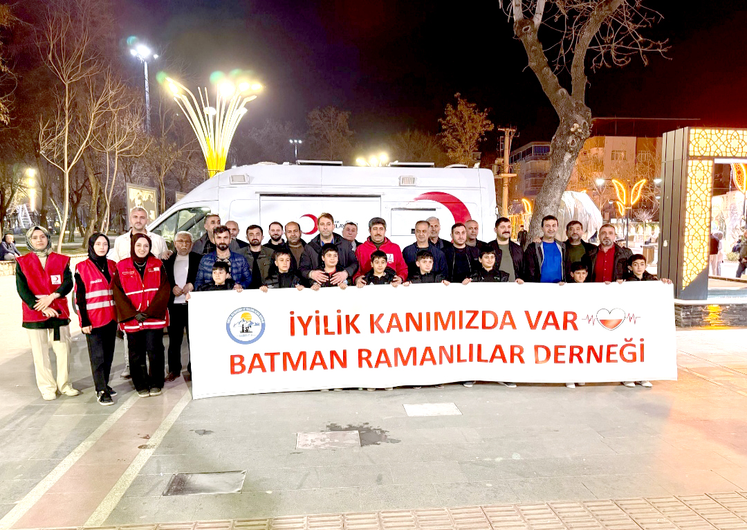 Raman-Der, “İyilik Kanımızda Var” Kampanyasıyla Kan Bağışladı