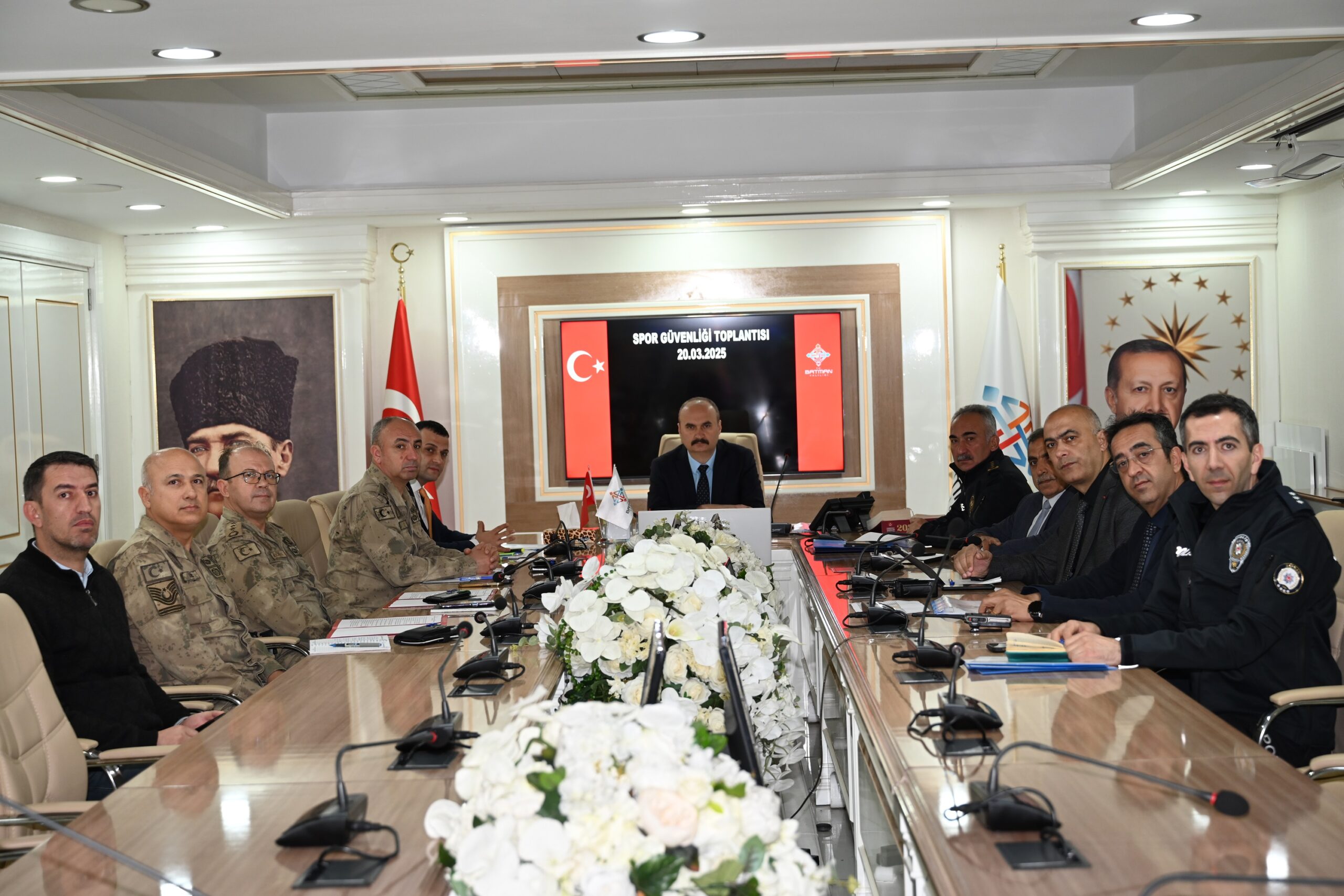 Spor Güvenliği Toplantısı Yapıldı
