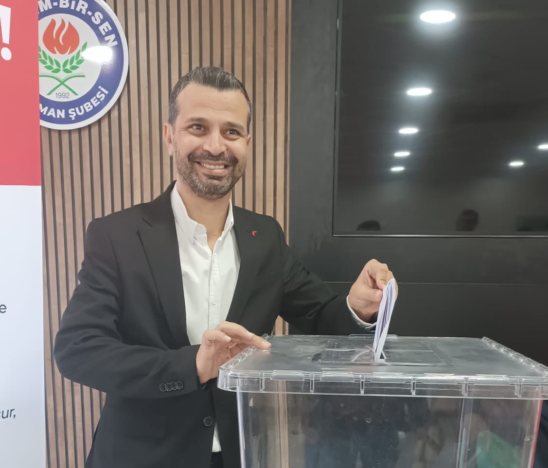 Rüzgâr, Büro Memur-Sen Batman Şube Başkanlığına Seçildi