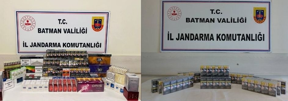 Hasankeyf’te Jandarma Kaçakçılığa Geçit Vermedi