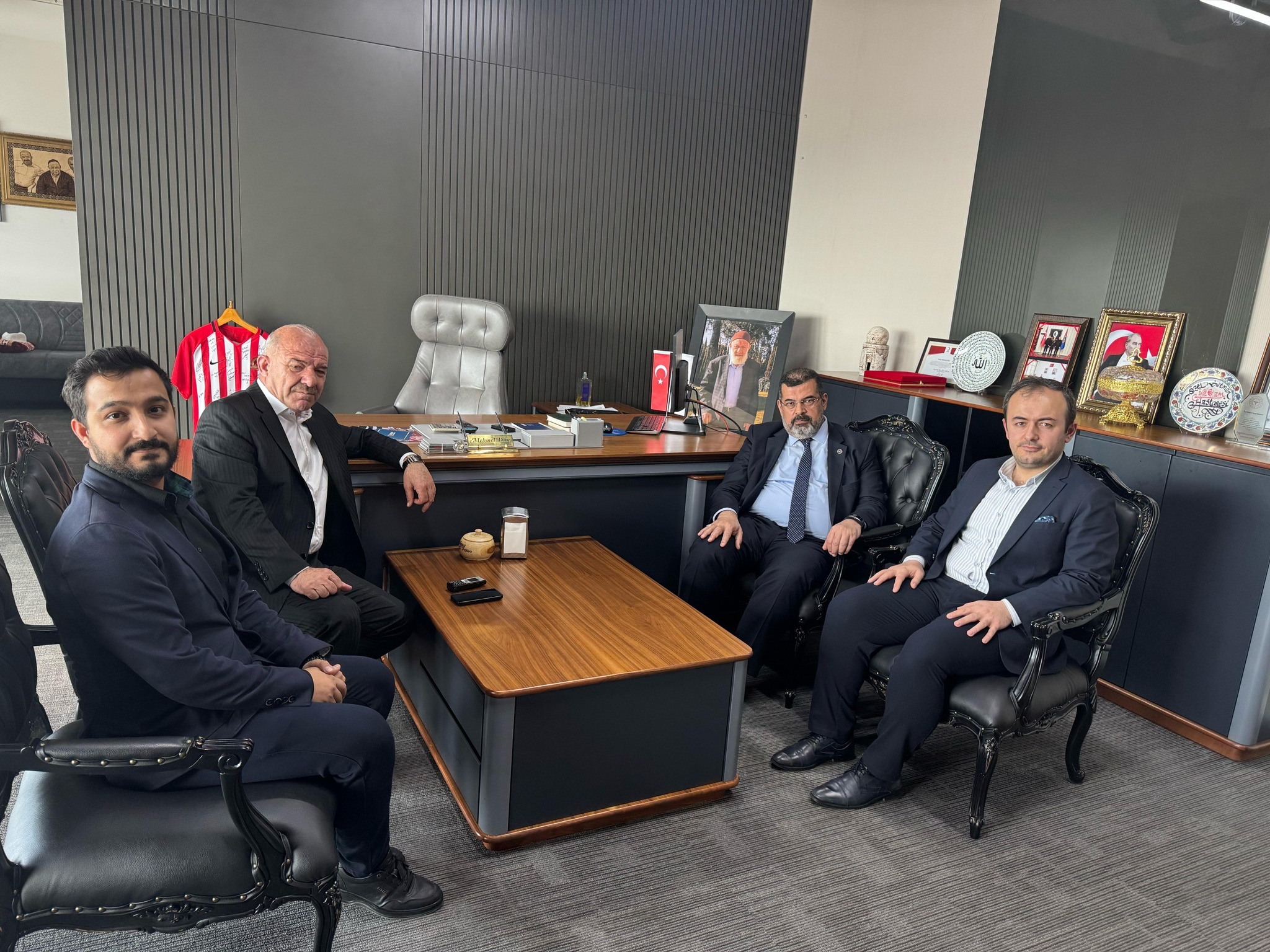 Müftü Durmuş’tan Mehmet Dinç’e İyilik Haftası Ziyareti