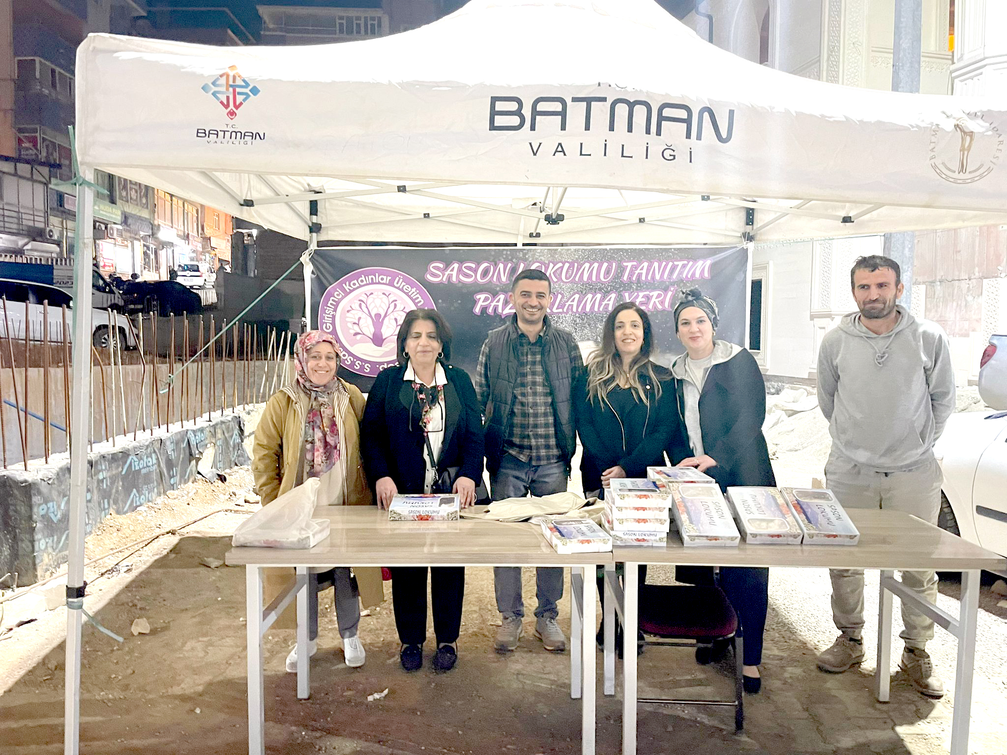 Sason Lokumu İçin Tanıtım ve Pazarlama Standı Kuruldu