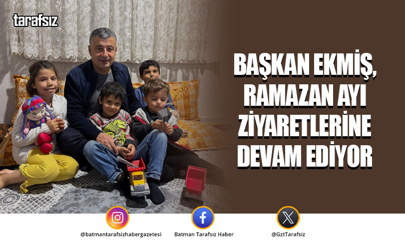 Başkan Ekmiş, Ramazan Ayı Ziyaretlerine Devam Ediyor