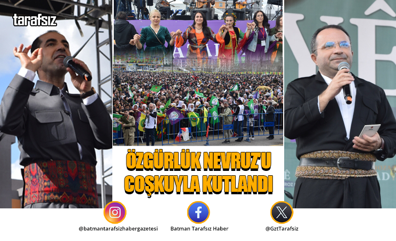 Özgürlük Nevruz’u Coşkuyla Kutlandı
