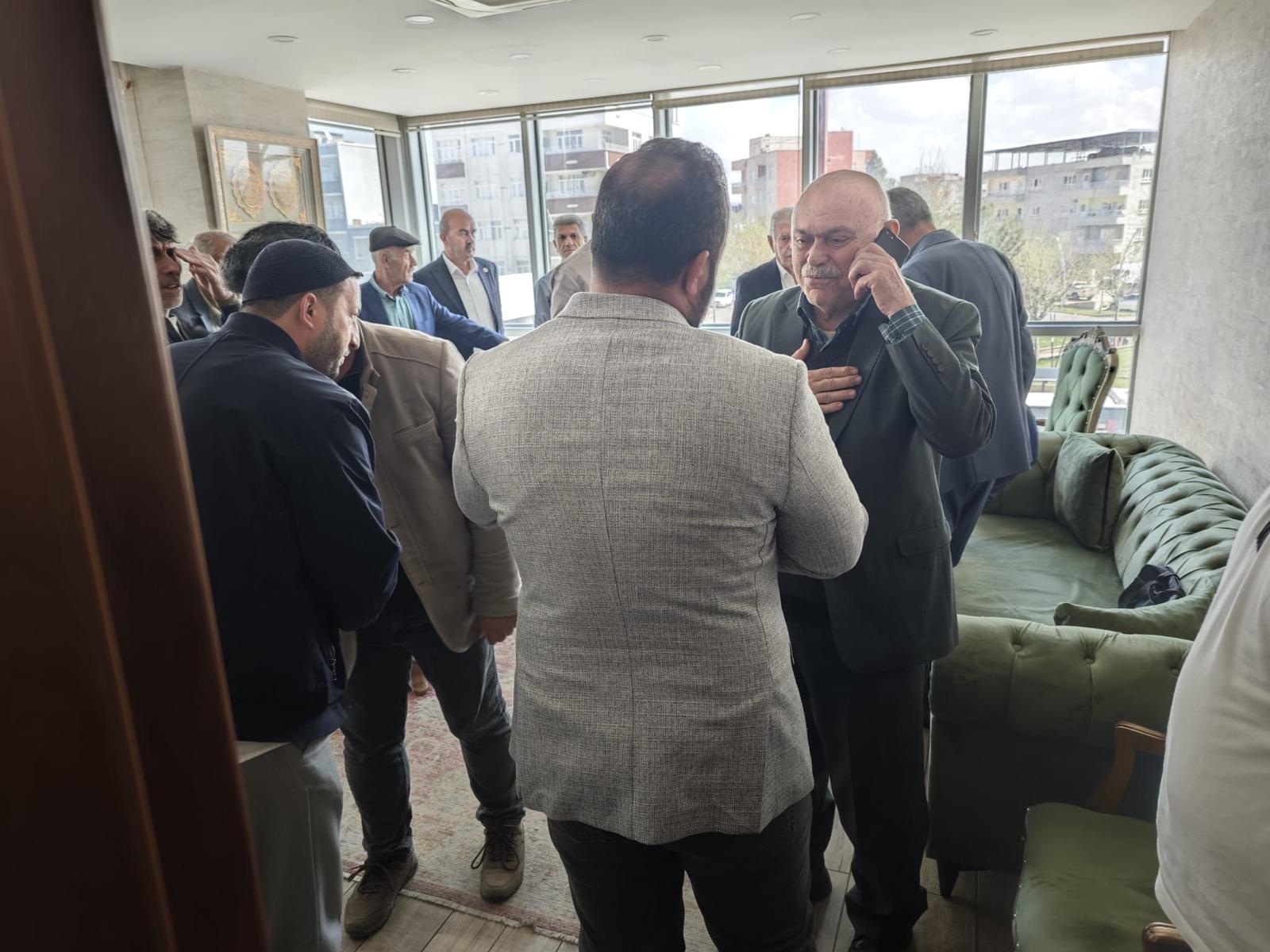 Eski Bakan Abdülkerim Zilan, Dostlarıyla Bayramlaştı