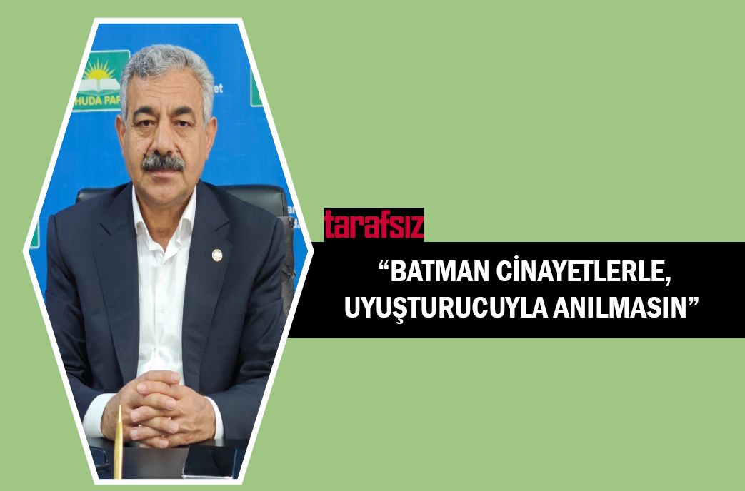 “BATMAN CİNAYETLERLE, UYUŞTURUCUYLA ANILMASIN”