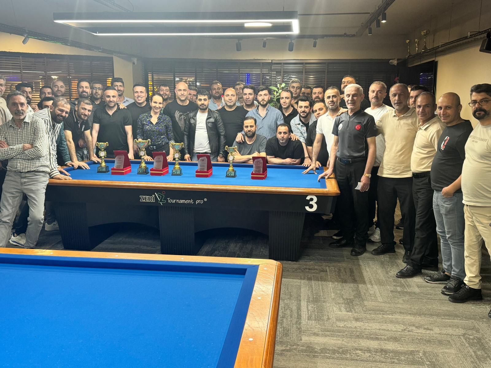 Bilardo Bölge Şampiyonasında Şampiyonlara 128 Bin TL Ödül Dağıtıldı