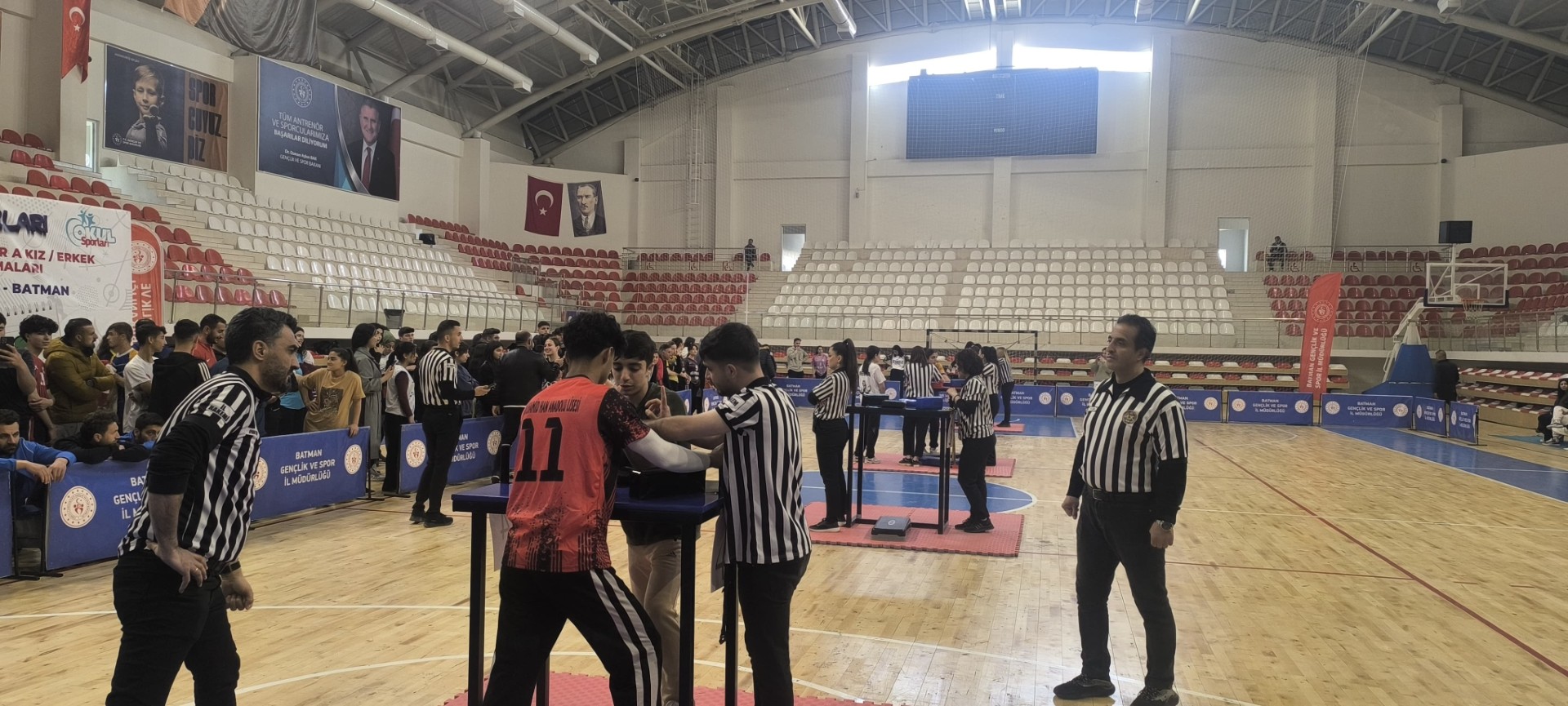 Batman, 11 İlden 386 Bilek Güreşi Sporcusunu Ağırladı