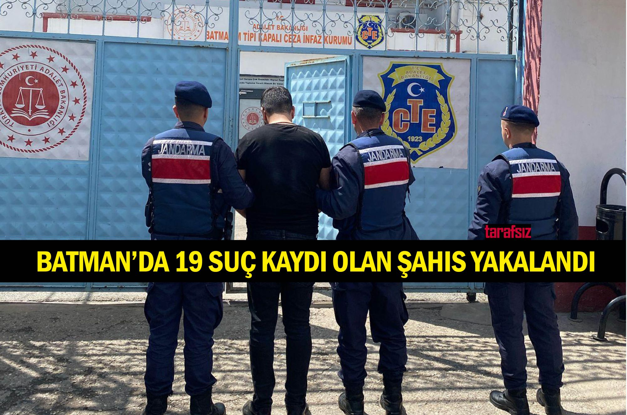 BATMAN’DA 19 SUÇ KAYDI OLAN ŞAHIS YAKALANDI