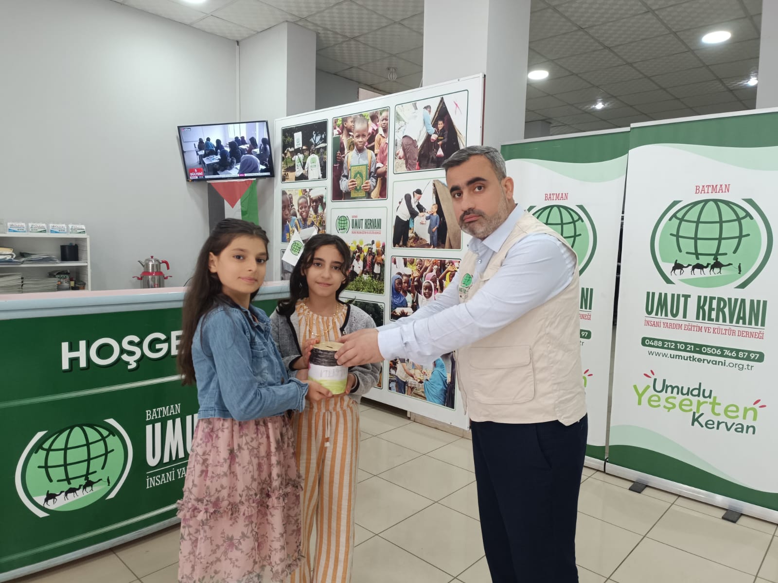 Çocuklardan Gazze’ye Yardım Eli