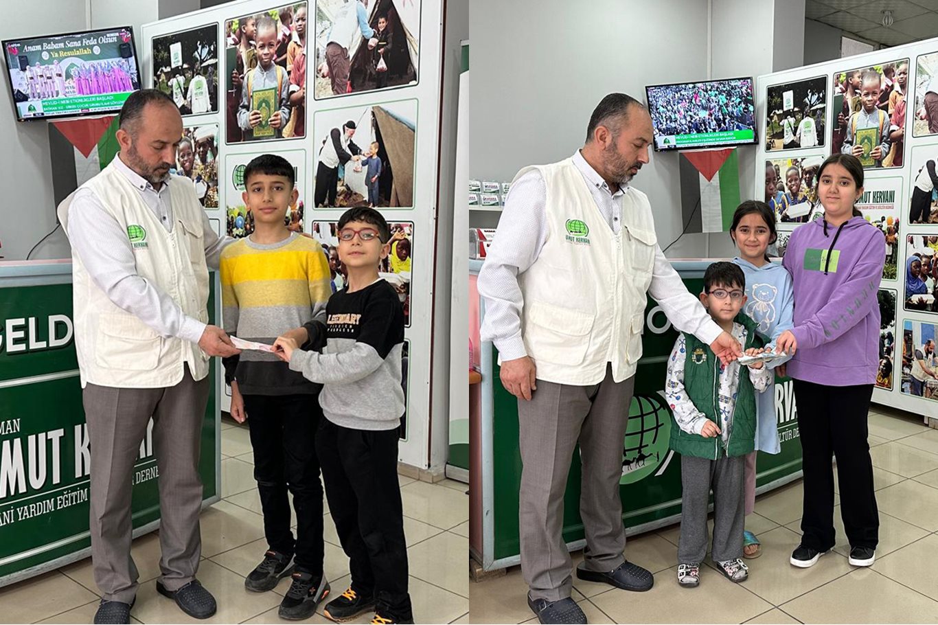 Küçük Kardeşlerden Gazze’ye Anlamlı Destek