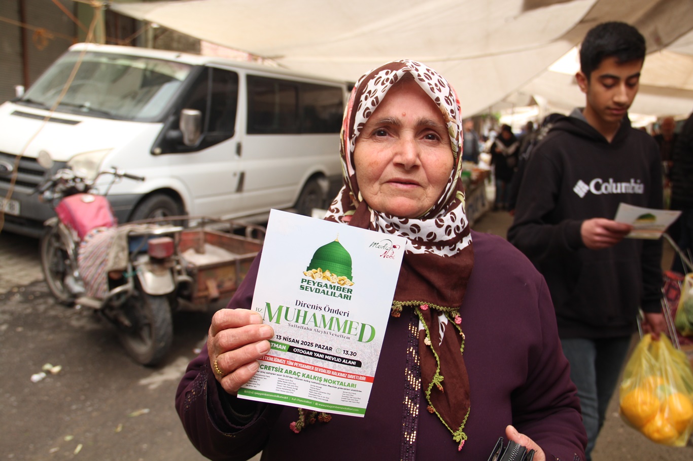 Mevlid-i Nebi Etkinliği İçin Broşür Dağıtımı Yapıldı