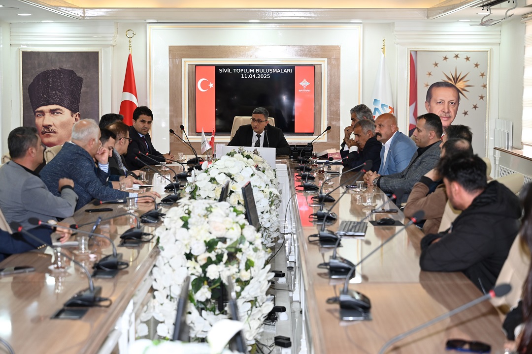 Sivil Toplumla İstişare Toplantıları Sürüyor