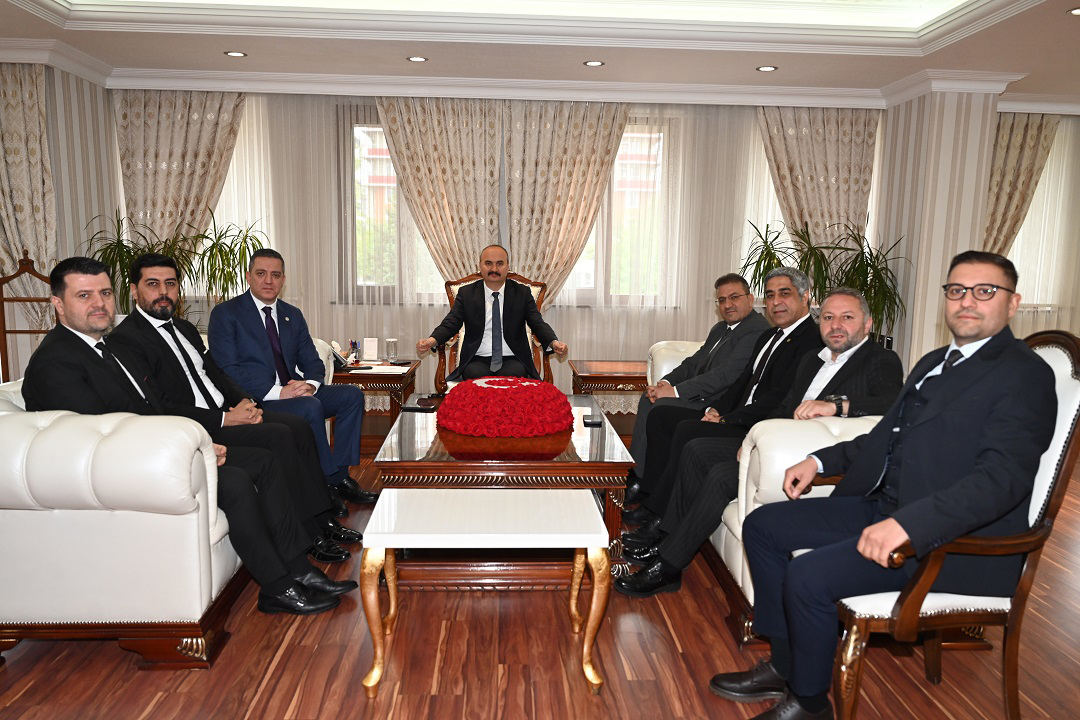 TBB Başkanı Erinç Sağkan’dan Vali Canalp’a Ziyaret