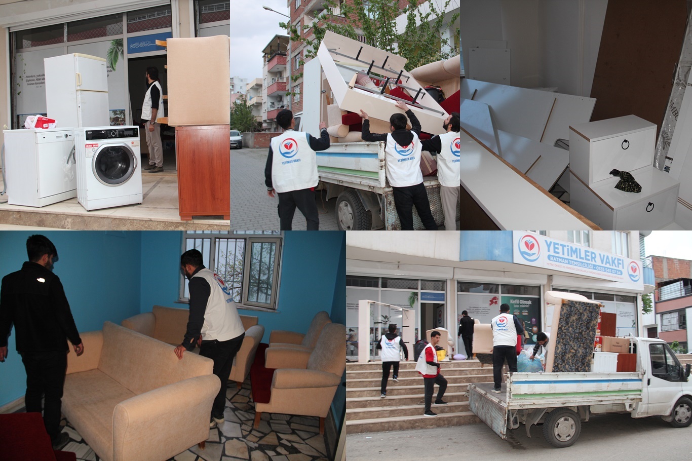 Yetimler Vakfı’ndan Batman’da Örnek Dayanışma