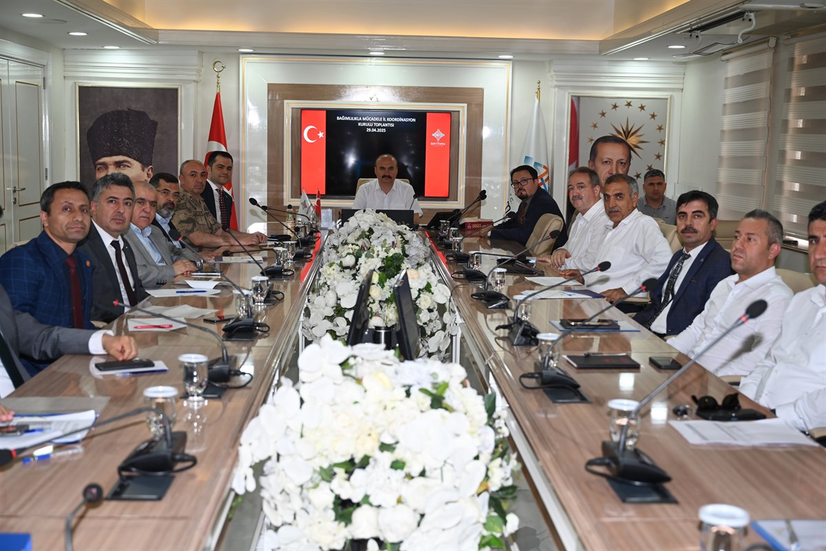 Bağımlılıkla Mücadele Toplantısı Yapıldı