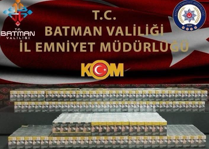 Kaçak Sigara Operasyonu: 2.600 Paket Ele Geçirildi