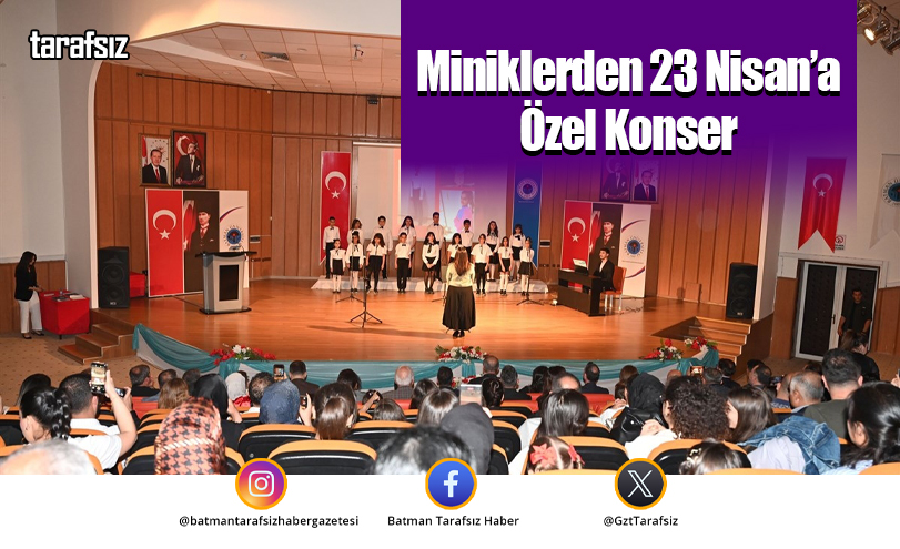 Miniklerden 23 Nisan’a Özel Konser
