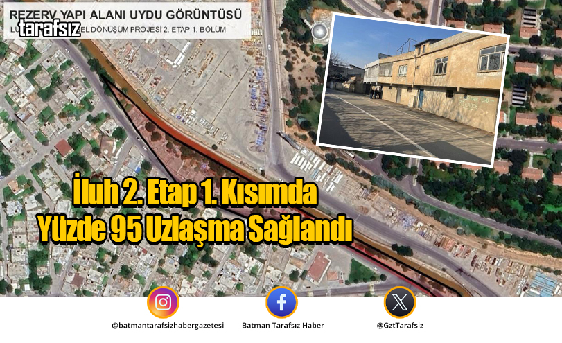 İluh 2. Etap 1. Kısımda Yüzde 95 Uzlaşma Sağlandı