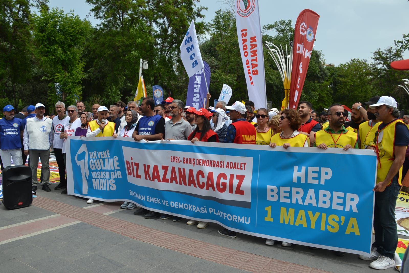 1 Mayıs Batman’da Coşkuyla Kutlandı