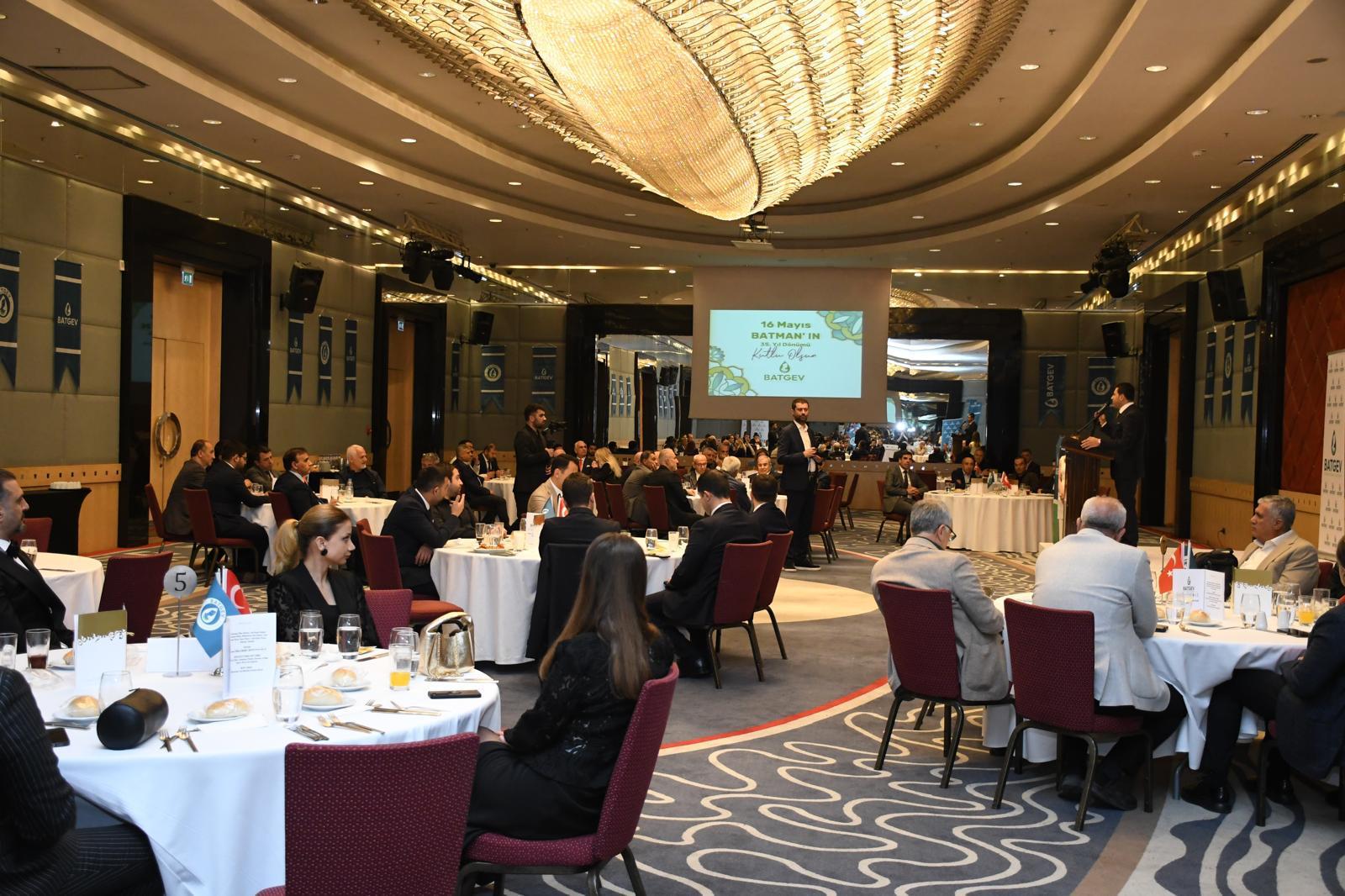 BATGEV, Batman’ın 35. İl Yılını Ankara’da Kutladı