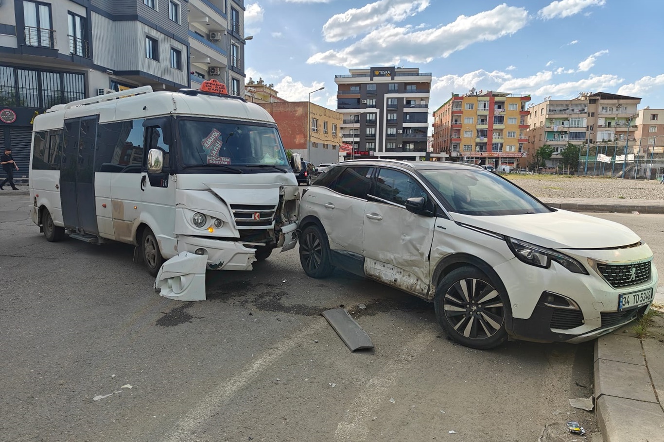 Bahçelievler Mahallesi’nde Trafik Kazası!