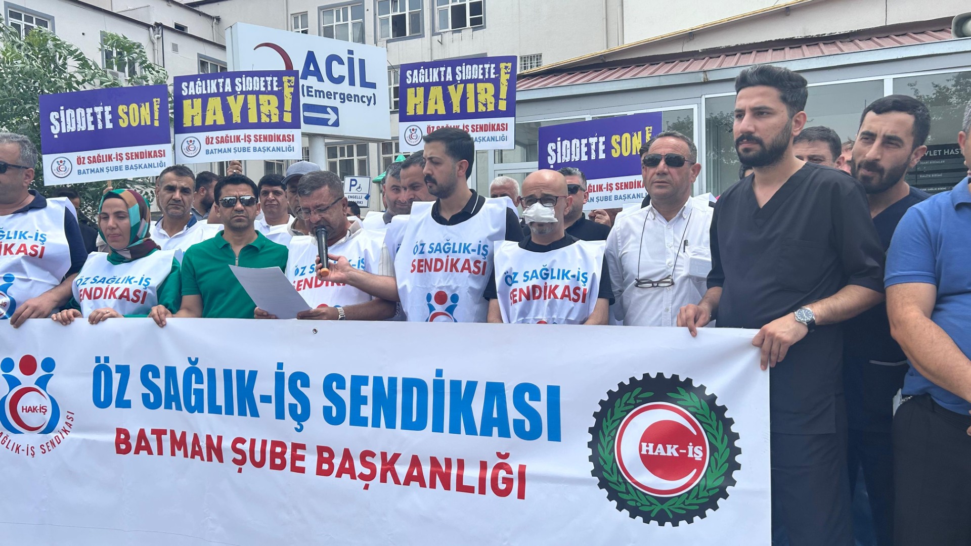 İluh Devlet Hastanesi’nde Güvenlik Görevlisine Saldırı