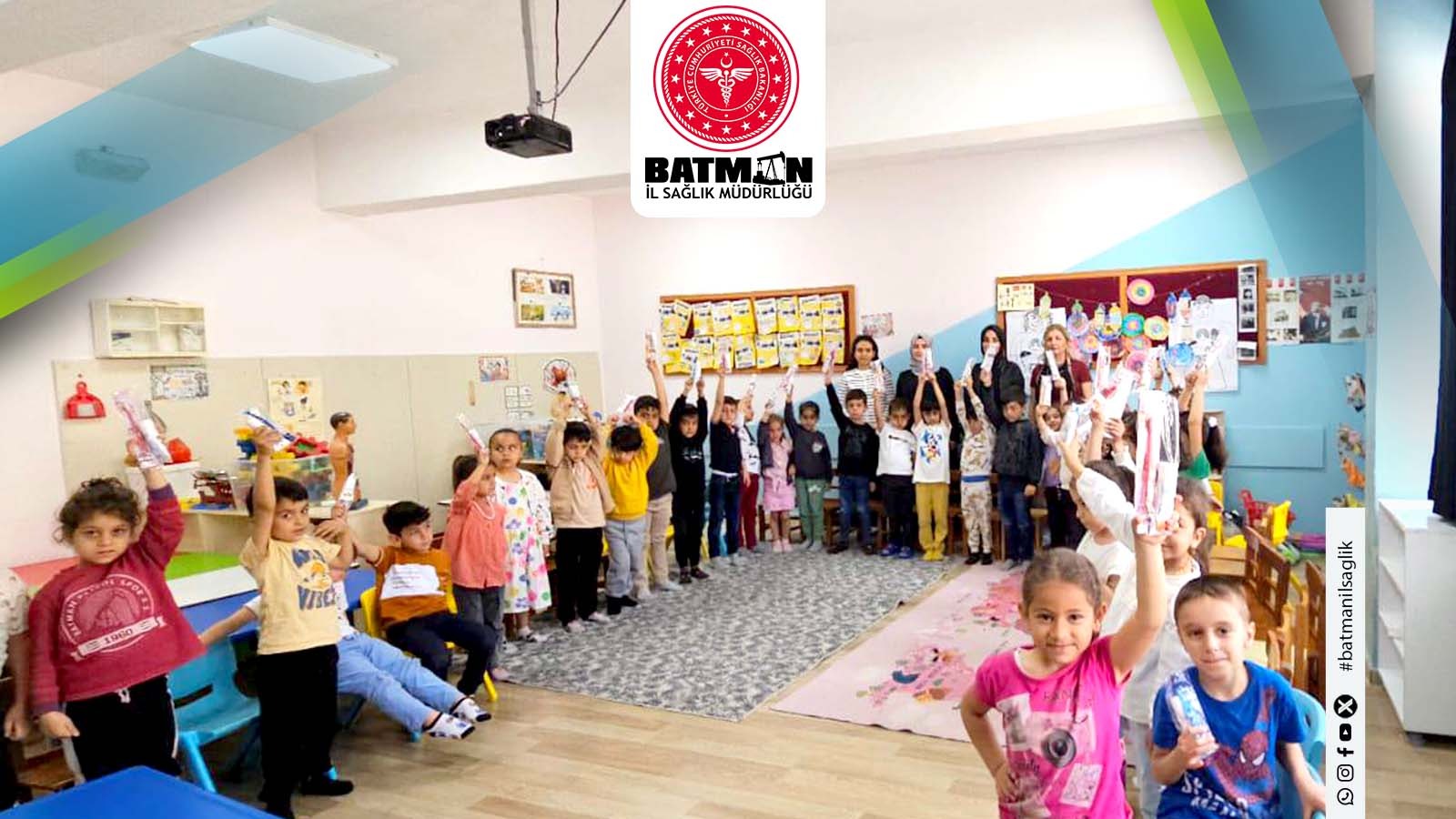 Minik Öğrencilere Ağız ve Diş Sağlığı Eğitimi