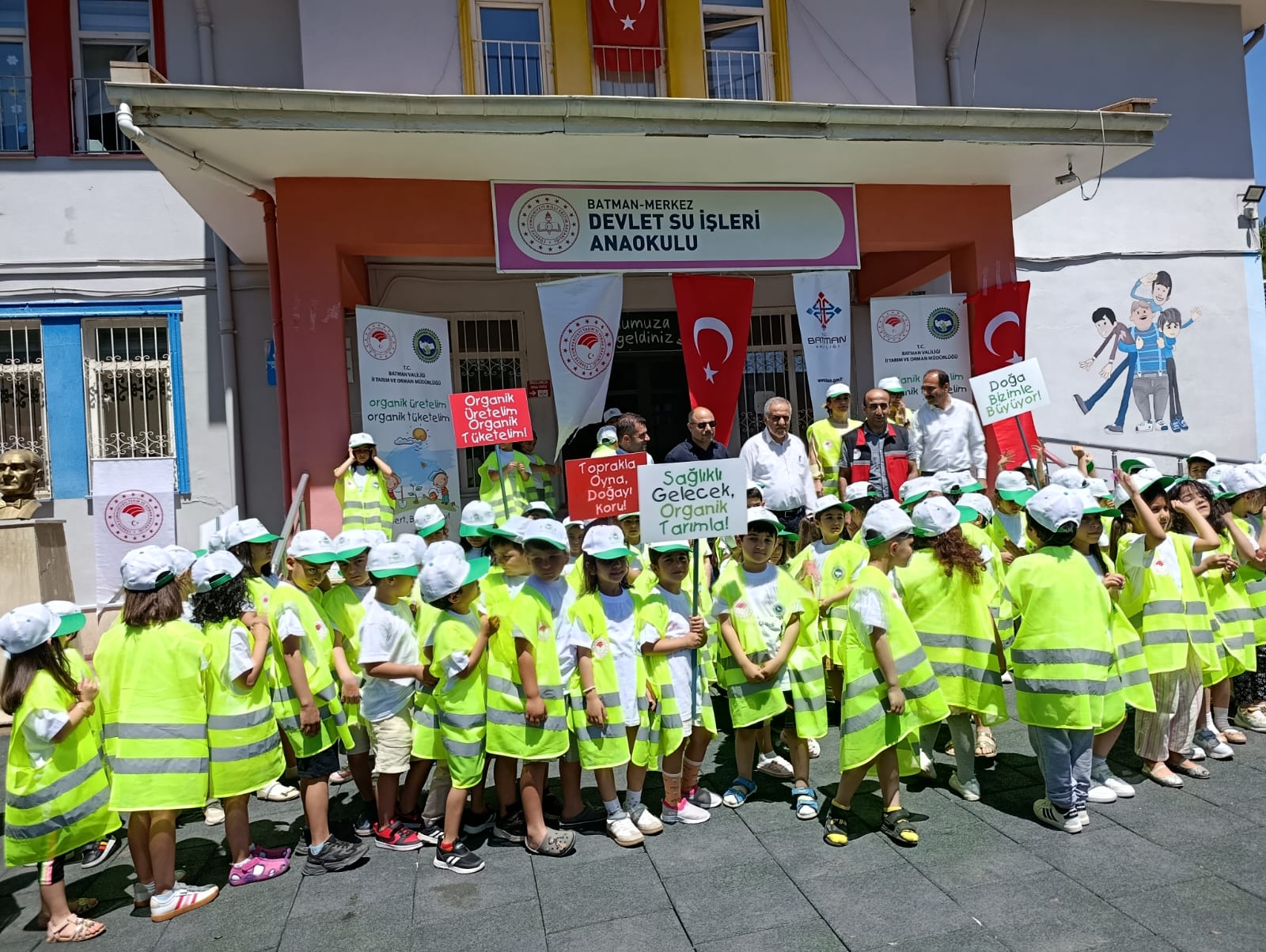 Minikler Organik Tarımla Tanıştı