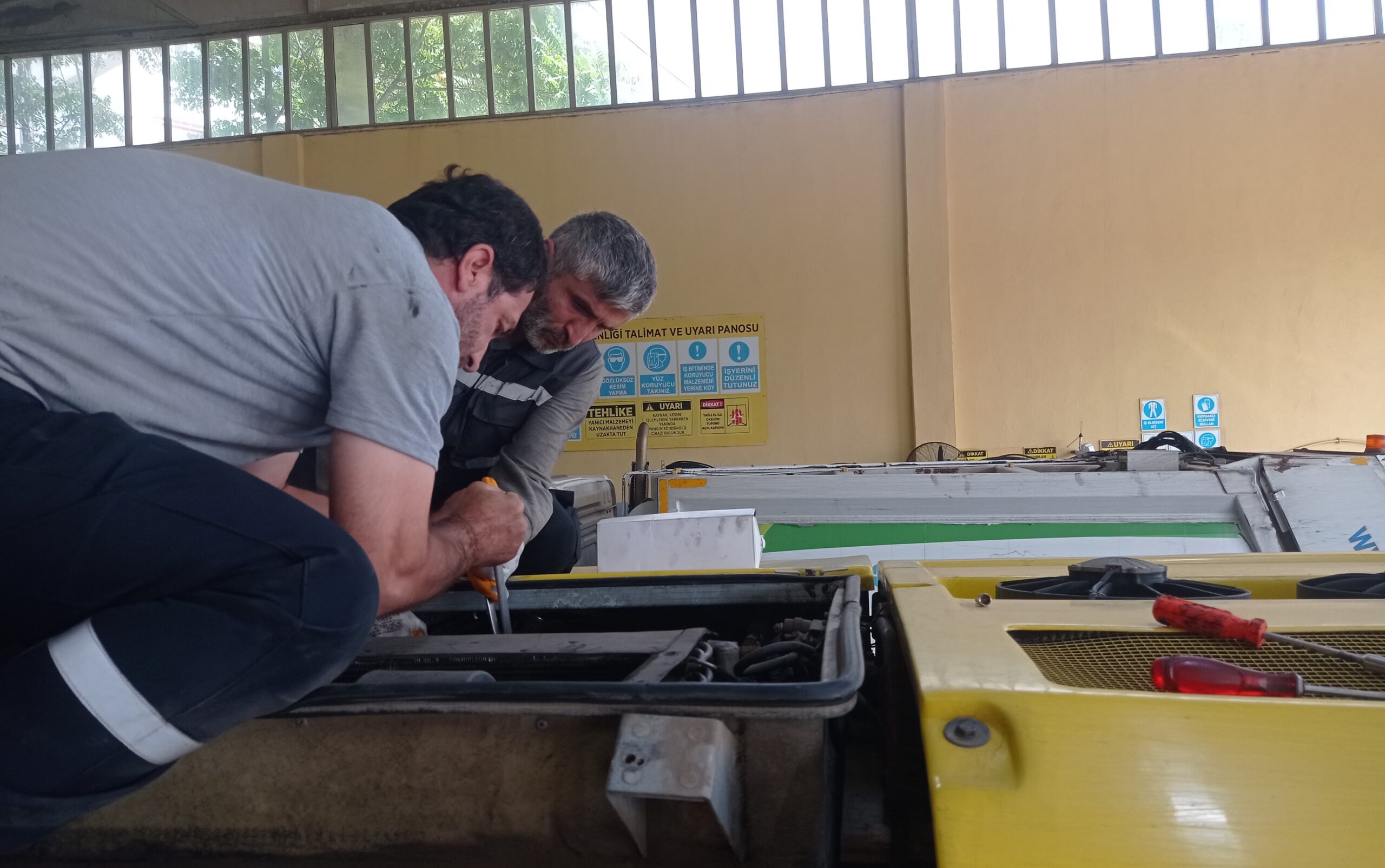 Toplu Taşımada Klima Bakımları Tamamlandı