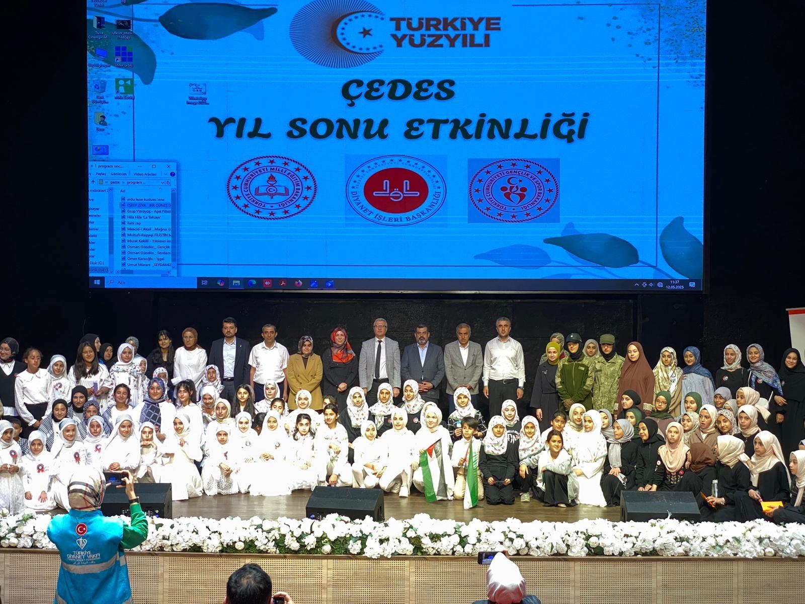 ÇEDES Kültür Şenliği ile Yıl Sonu Kutlandı