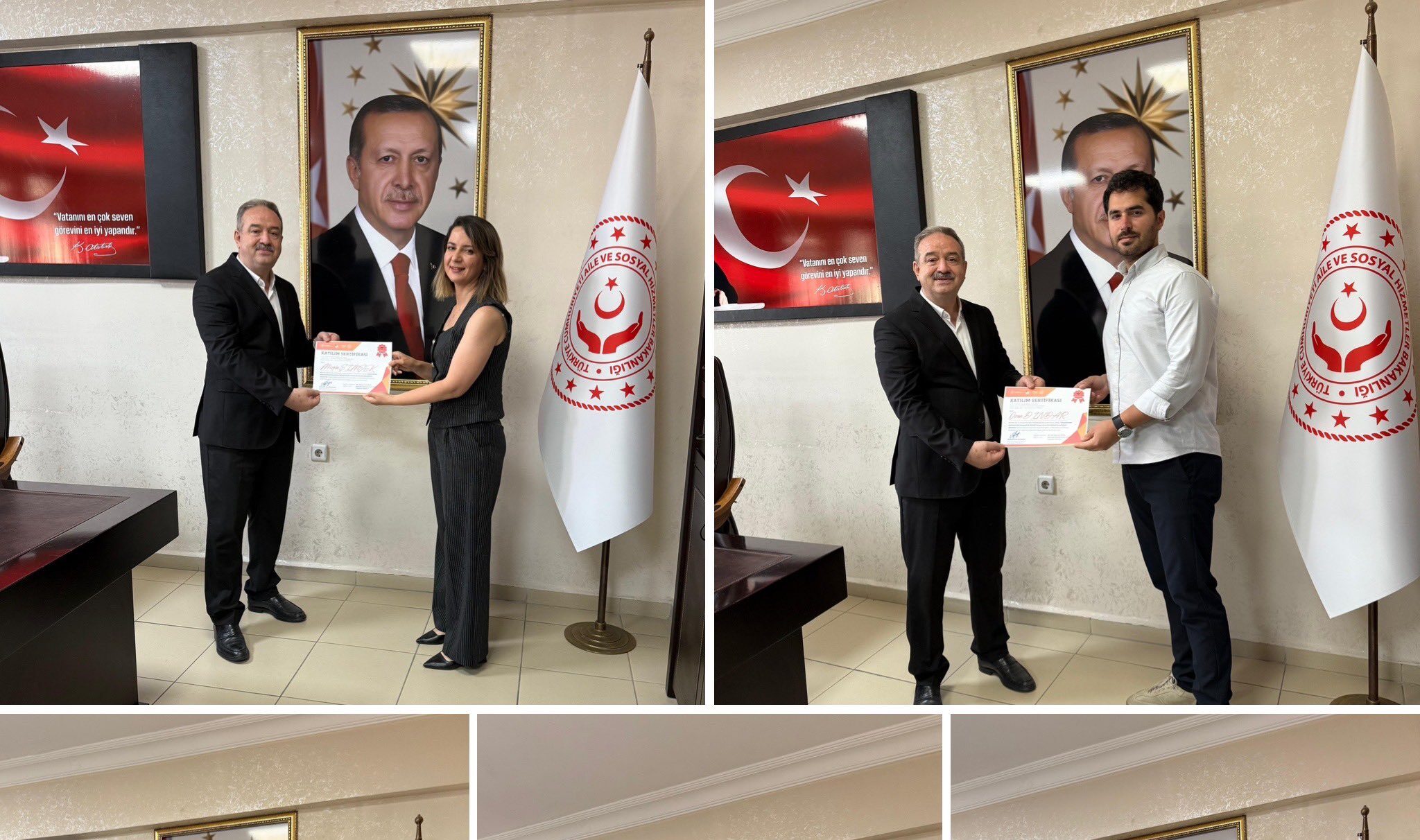 Personeller Eğitimlerini Tamamladı, Katılım Belgelerini Aldı