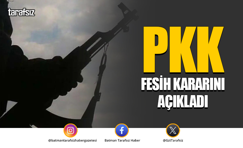 PKK fesih kararını açıkladı