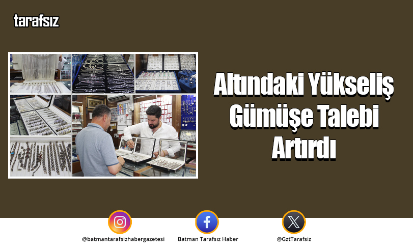 Altındaki Yükseliş Gümüşe Talebi Artırdı